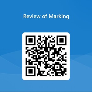 Review of marking qr code