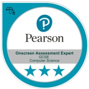 Onscreen assessment expert gcse computer science badge image